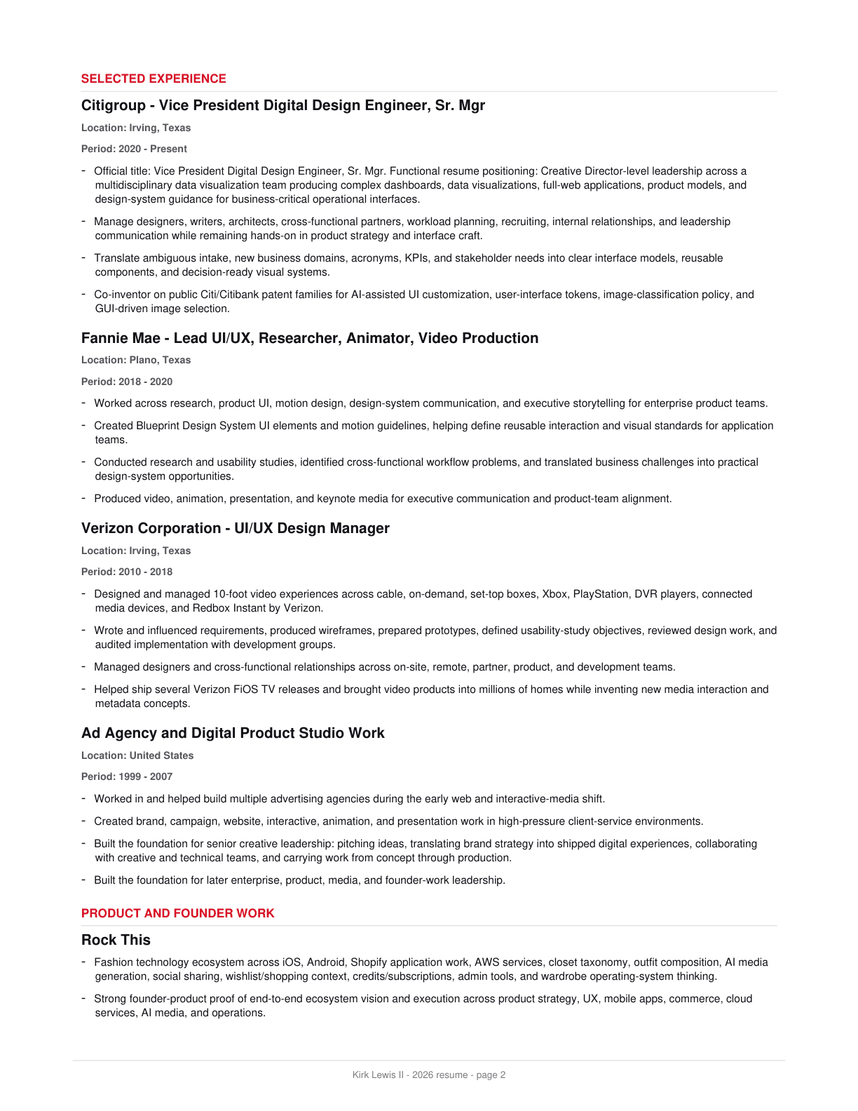 2026 resume page 2