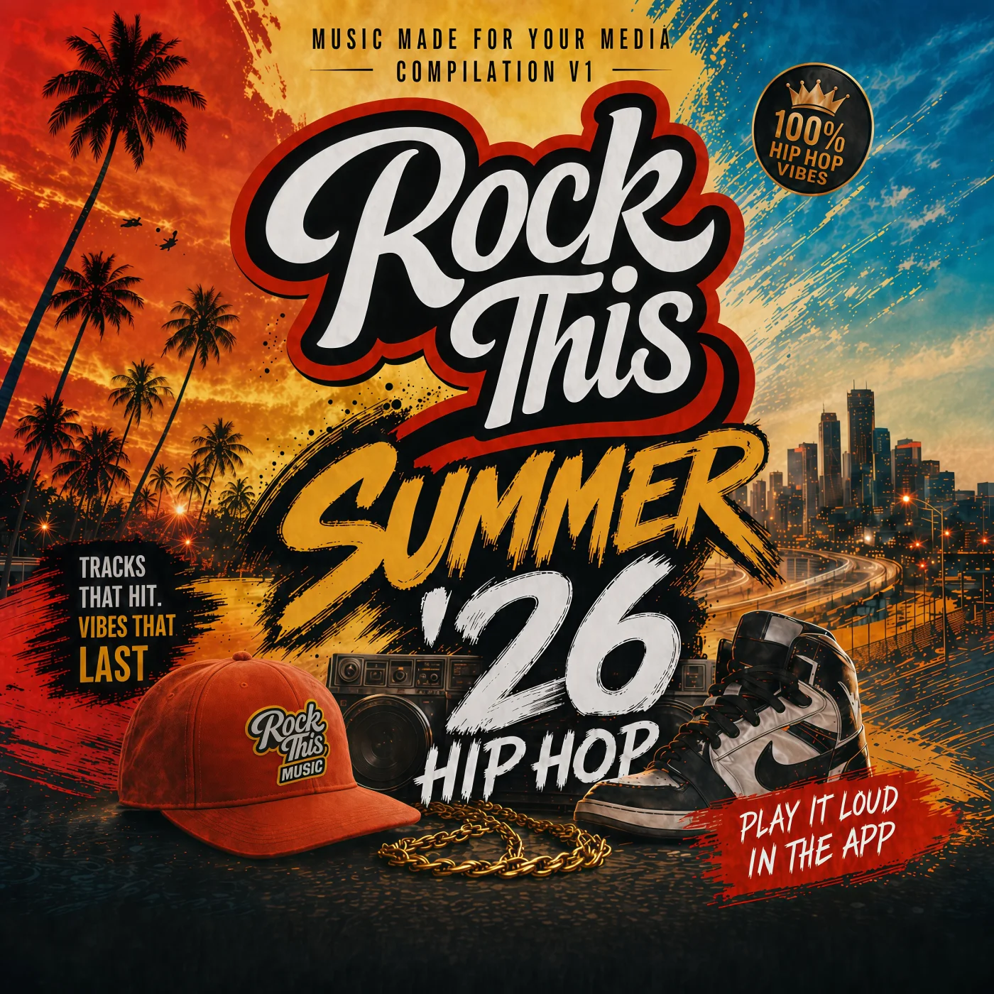 Rock This Summer '26 Hip Hop album artwork
